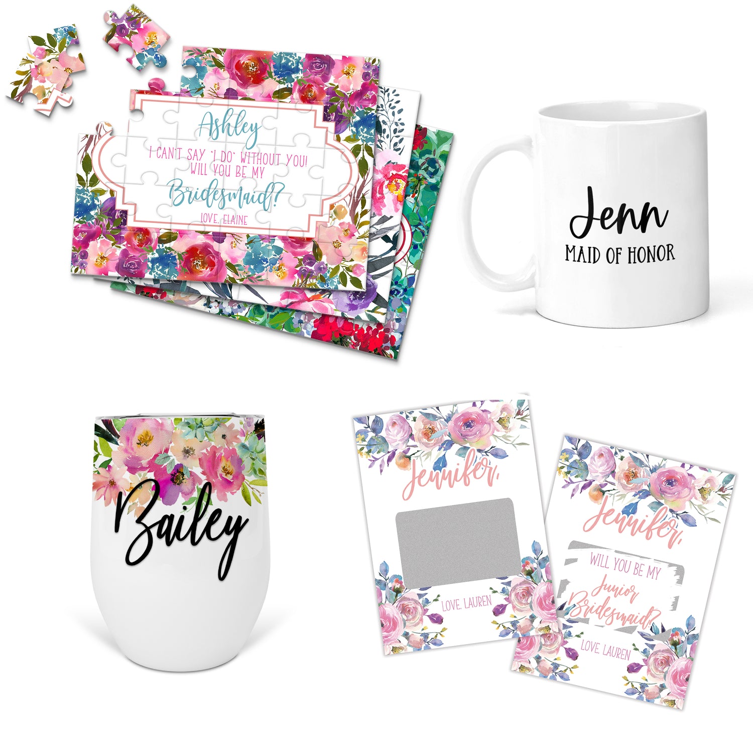 Wedding Announcements & Bridal Party Gifts