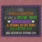 Halloween Pregnancy Announcement | Jigsaw Puzzle | Growing By One More Heartbeat | Personalized | S'Berry Boutique