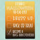 Halloween Big Brother Pregnancy Announcement | Jigsaw Puzzle | To-Do List | Personalized | S'Berry Boutique