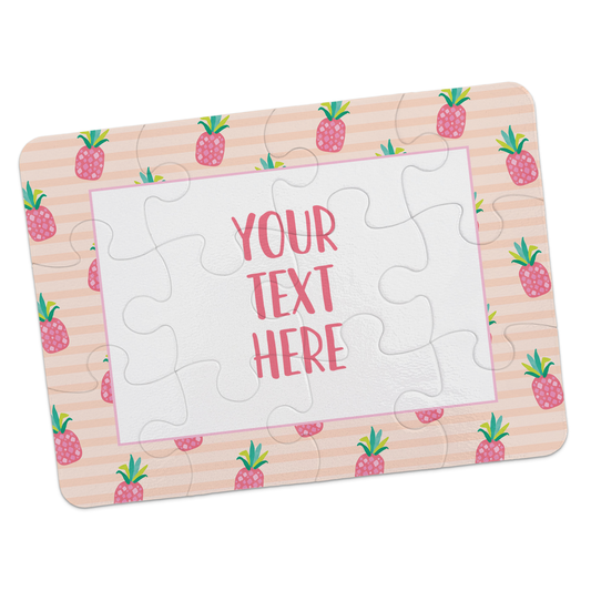 Create Your Own Puzzle - Pineapple Design - CYOP0266 | S'Berry Boutique