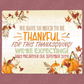 Thanksgiving Pregnancy Announcement | Jigsaw Puzzle | Thankful | Personalized | S'Berry Boutique