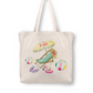 Summer Pool Party-Themed | Shopping Tote Bag | 15" x 15" x 5" | Personalized