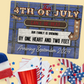 4th Of July Pregnancy Announcement | Jigsaw Puzzle | One Heart Two Feet | Personalized
