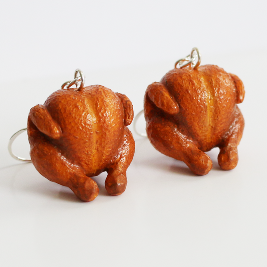Turkey Earrings | Miniature Food Jewelry