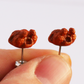 Turkey Stud Earrings | Miniature Food Jewelry | S'Berry Boutique