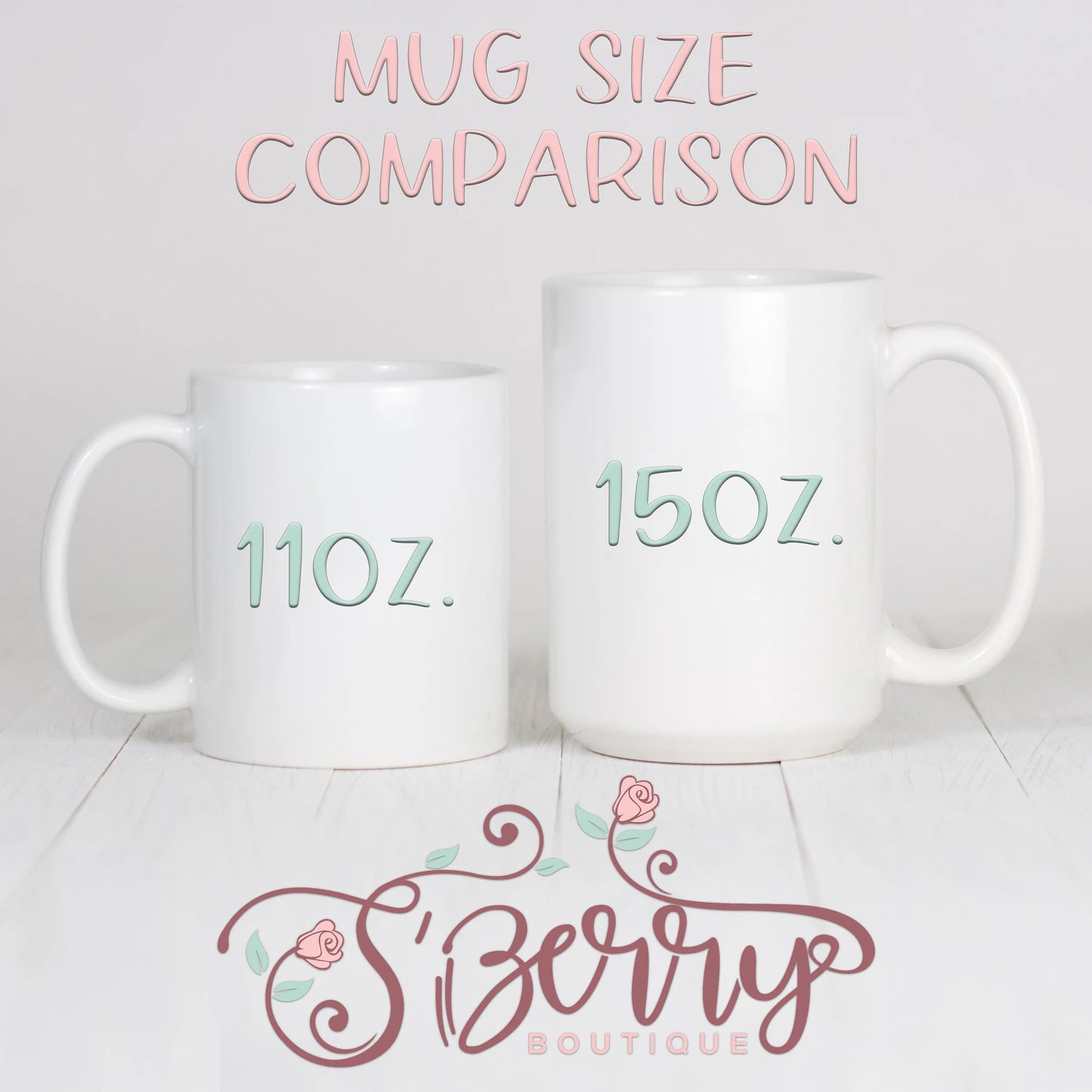 Personalized Be My Valentine Mug - Bear With Heart - M0600 | S'Berry Boutique