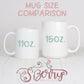 Long Distance Mug | State to State | Mother's Day Gift | Home Is Where Mom Is | Personalized | S'Berry Boutique