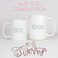 Personalized Be My Valentine Mug - Bear With Flowers & Balloons - M0603 | S'Berry Boutique