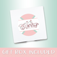 Custom Easter Pregnancy Announcement | Jigsaw Puzzle | Pastel Striped Design | S'Berry Boutique