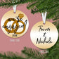 We're Engaged Christmas Ornament | Rings | 2023 | Personalized | S'Berry Boutique