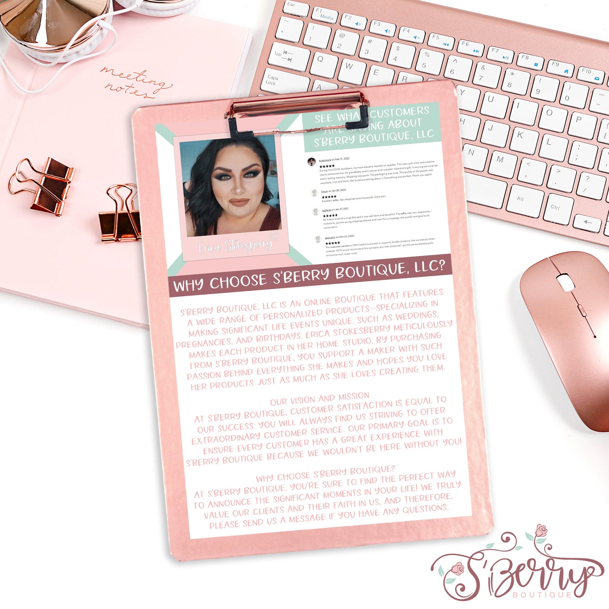 Create Your Own Puzzle - Bokeh Design - CYOP0166 | S'Berry Boutique