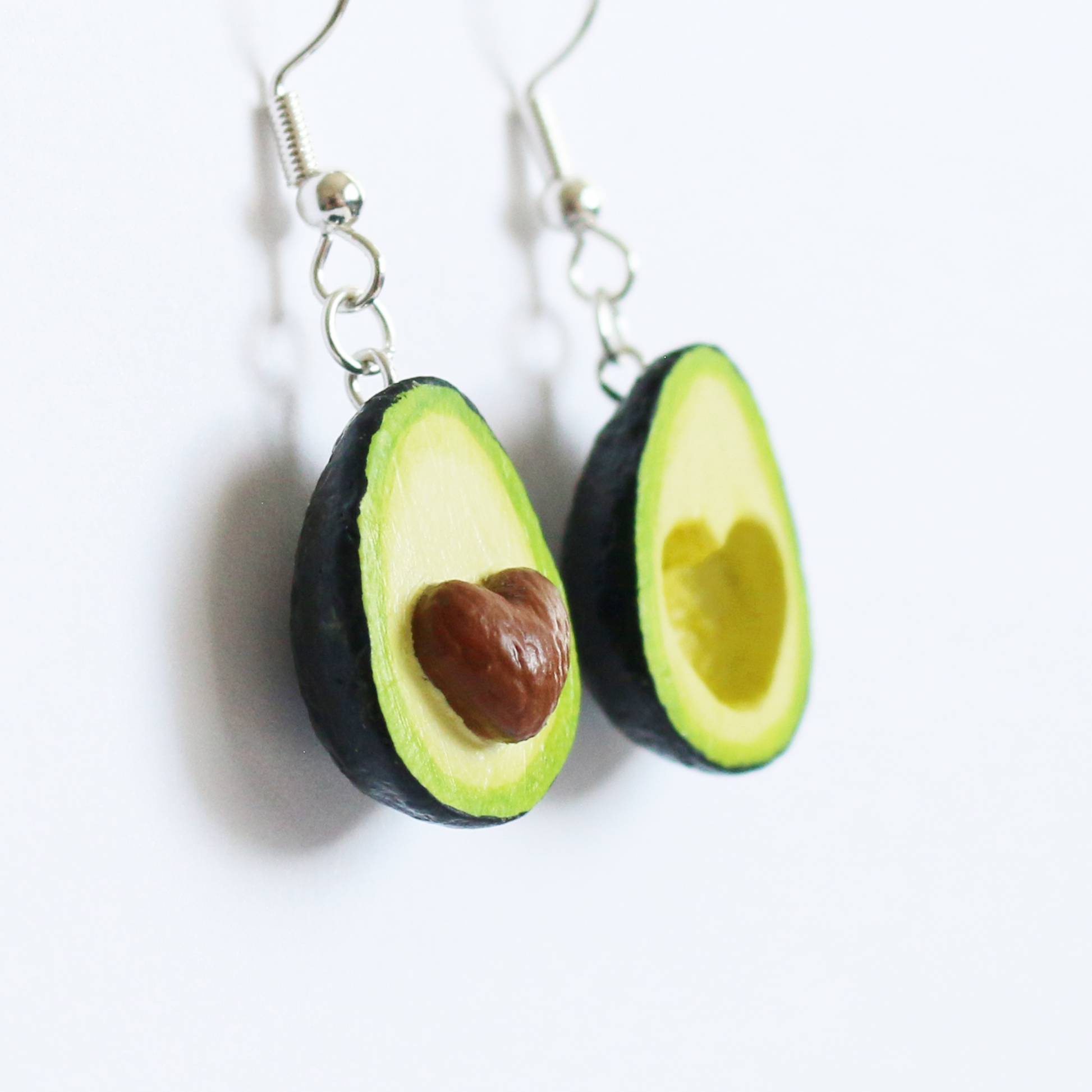 Avocado Heart Earrings - EJ0004