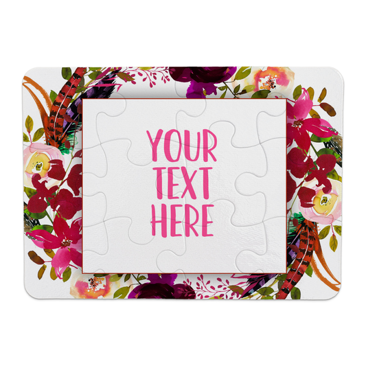 Create Your Own Puzzle - Floral Design - CYOP0028 | S'Berry Boutique