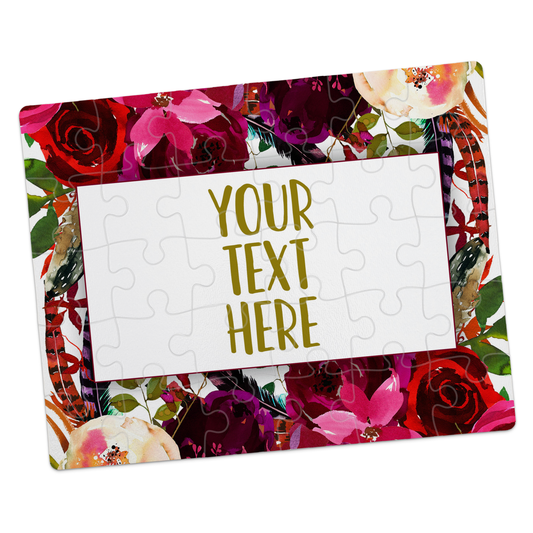 Create Your Own Puzzle - Floral Design - CYOP0029 | S'Berry Boutique