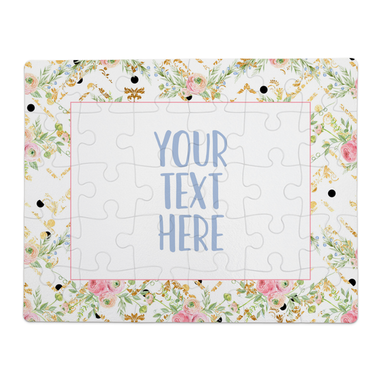 Create Your Own Puzzle - Floral Design - CYOP0053 | S'Berry Boutique