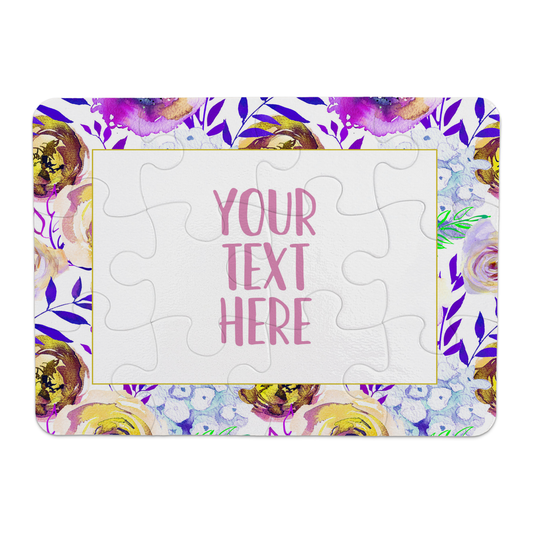 Create Your Own Puzzle - Floral Design - CYOP0065 | S'Berry Boutique