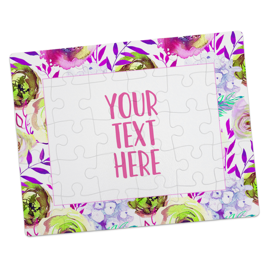 Create Your Own Puzzle - Floral Design - CYOP0066 | S'Berry Boutique