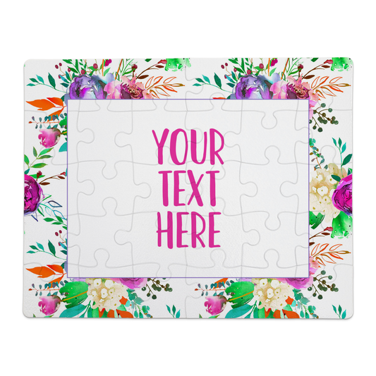 Create Your Own Puzzle - Floral Design - CYOP0072 | S'Berry Boutique