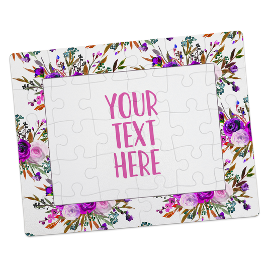 Create Your Own Puzzle - Floral Design - CYOP0093 | S'Berry Boutique