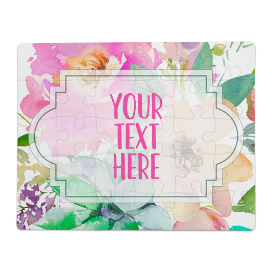 Create Your Own Puzzle - Floral Design - CYOP0117 | S'Berry Boutique