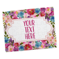 Create Your Own Puzzle - Floral Design - CYOP0138 | S'Berry Boutique