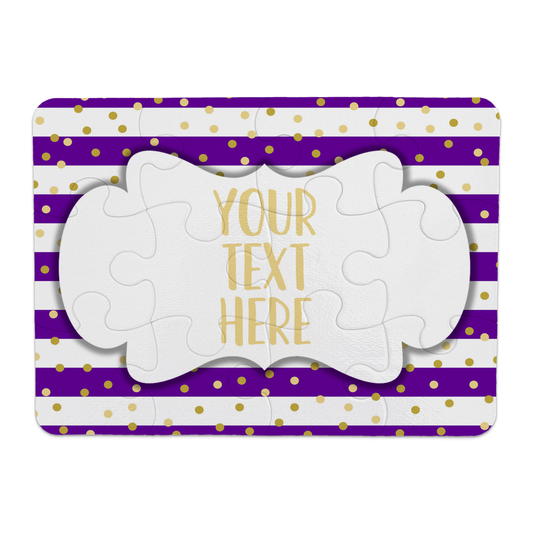 Create Your Own Puzzle - Striped Design - CYOP0191 | S'Berry Boutique