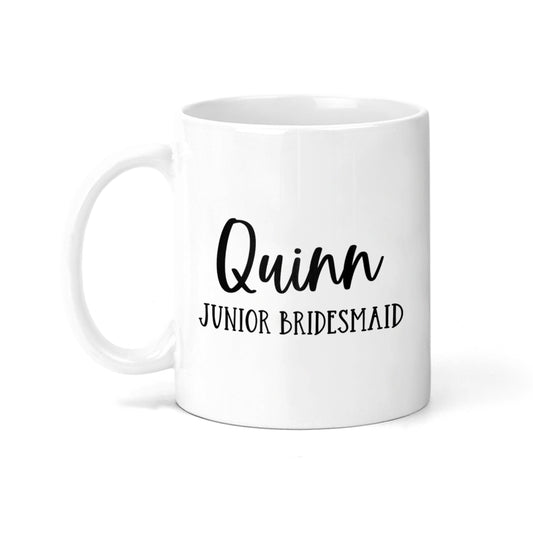 Personalized Junior Bridesmaid Coffee Mug - M0534 | S'Berry Boutique