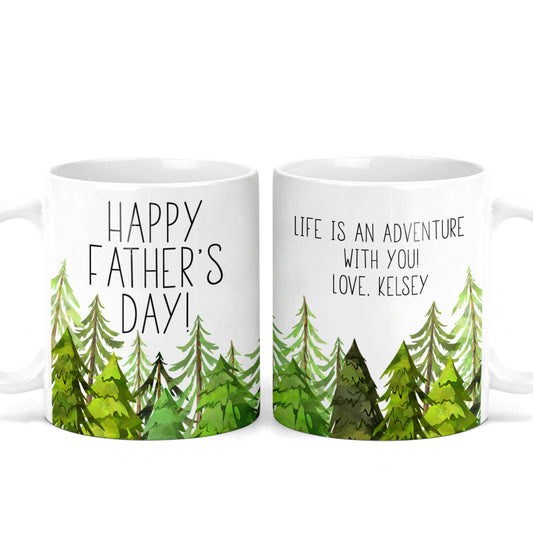 Personalized Happy Father's Day Coffee Mug - M0515 | S'Berry Boutique