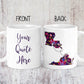Custom Quote Long Distance Coffee Mug - M0520 | S'Berry Boutique