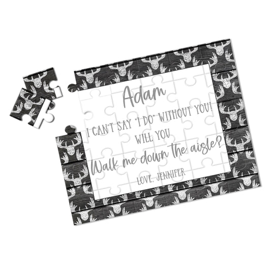 Personalized Walk Me Down The Aisle Puzzle - P2360