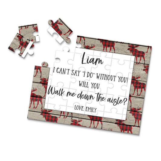 Personalized Walk Me Down The Aisle Puzzle - P2361