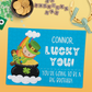 Personalized St. Patrick's Day Big Brother Pregnancy Announcement Puzzle - Blue - P2440