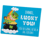 Personalized St. Patrick's Day Big Cousin Pregnancy Announcement Puzzle - Blue - P2441 | S'Berry Boutique