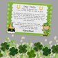 Personalized Letter From Leprechaun Puzzle - P2447