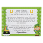 Personalized Letter From Leprechaun Puzzle - P2447