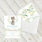 Personalized Forest Animal Baby Shower Invitation - PI0009 | S'Berry Boutique