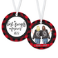 Personalized Best Friends Forever Christmas Ornament - RO0037 | S'Berry Boutique