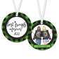 Personalized Best Friends Forever Christmas Ornament - RO0133 | S'Berry Boutique