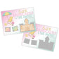 Personalized Summer Pregnancy Announcement Scratch Off Card - SCA0033 | S'Berry Boutique