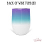 Personalized Best Friends Wine Tumbler - WT0003 | S'Berry Boutique