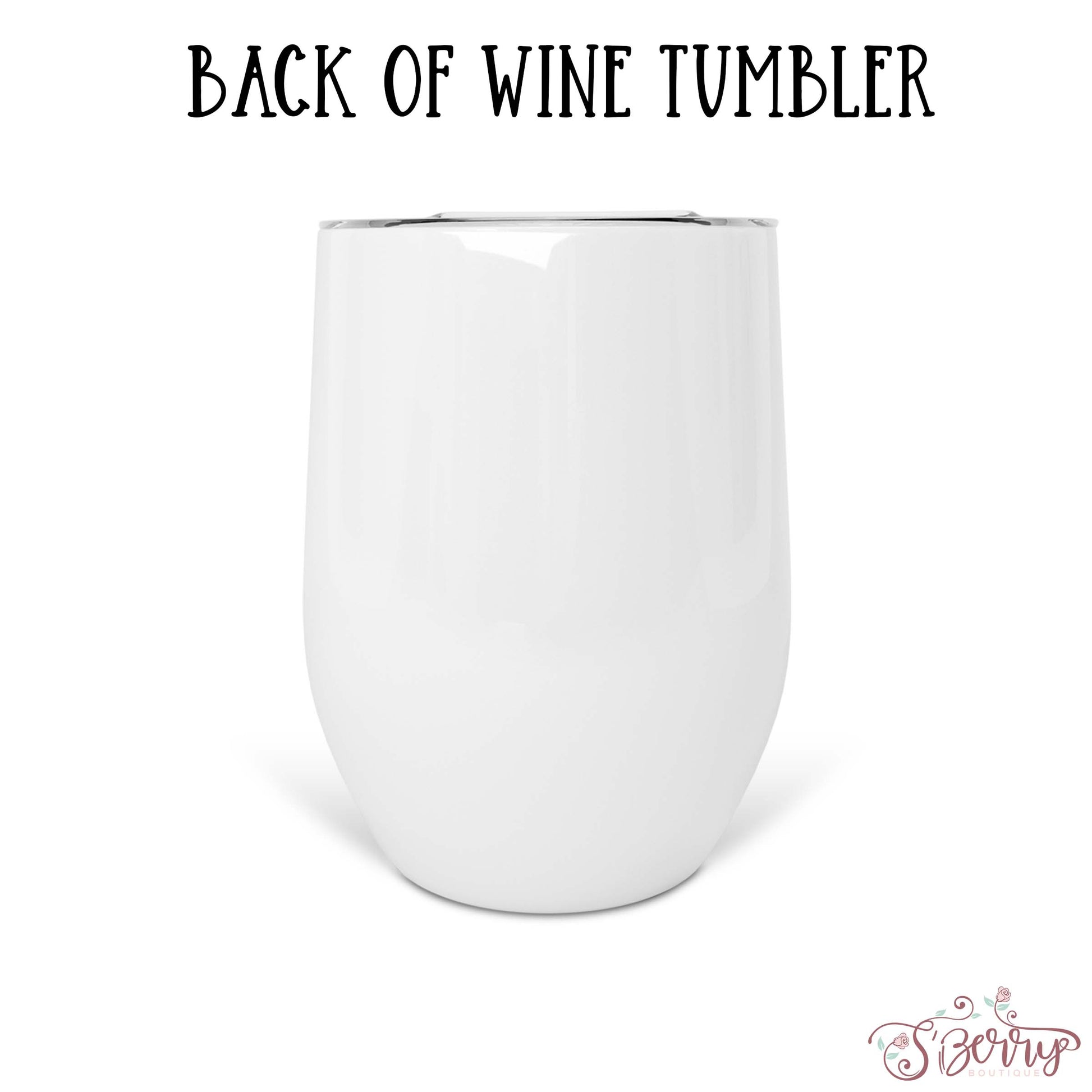 Personalized Wine Tumbler - WT0004 | S'Berry Boutique